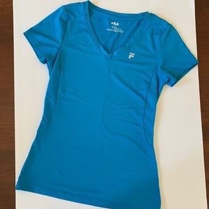 Fila athletic tee blue